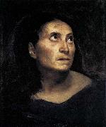 Eugene Delacroix A Mad Woman oil on canvas